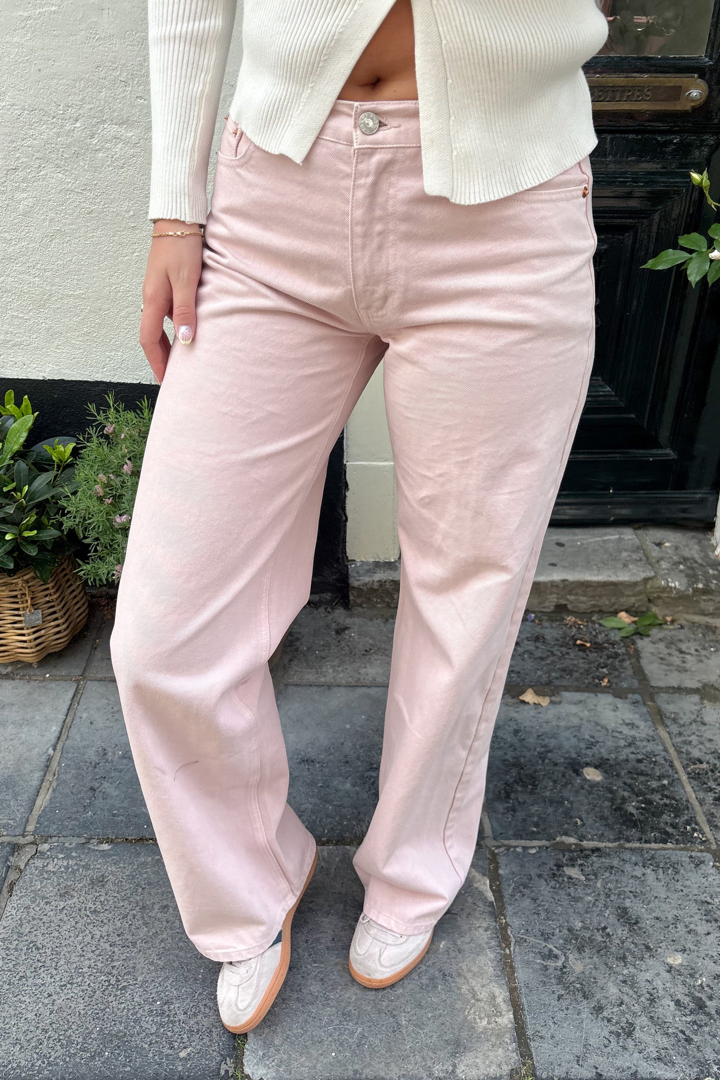 Nola Pink Jeans Tall