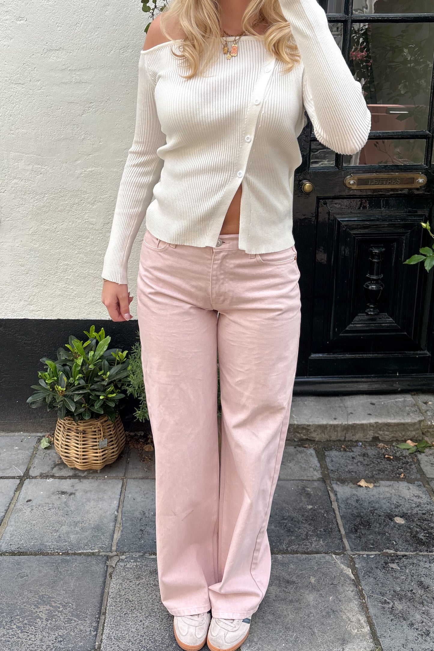 Nola Pink Jeans Tall
