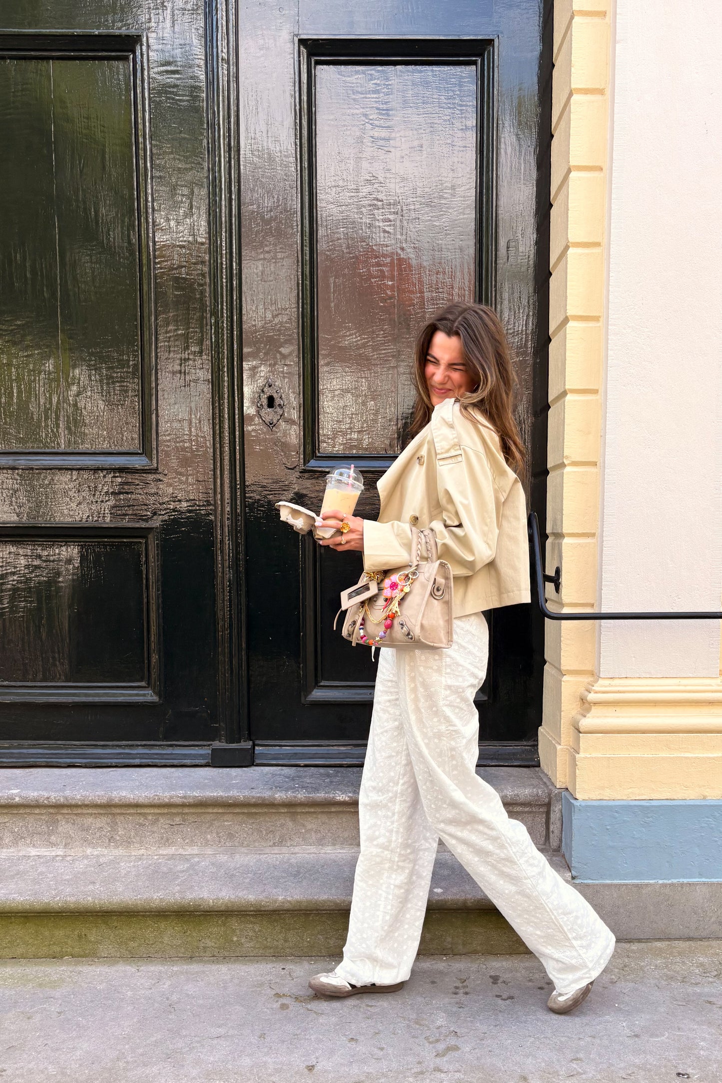 Livia Broderie Pants Tall
