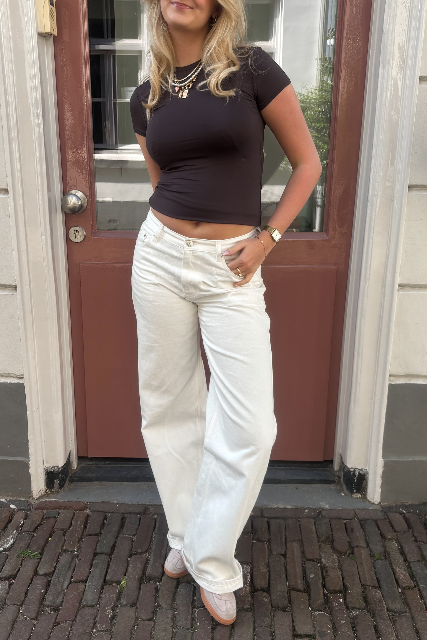 Nola White Jeans Tall