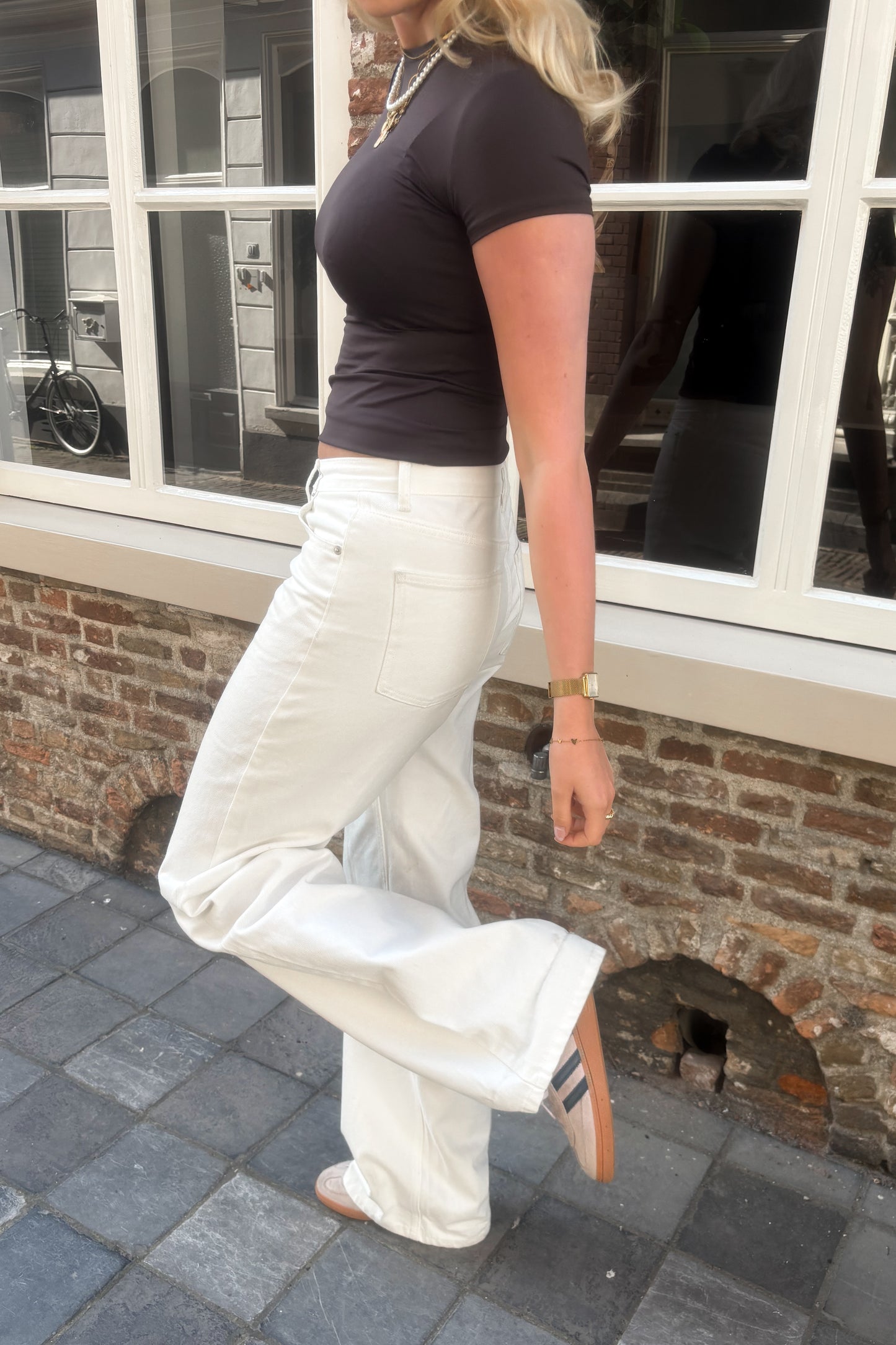 Nola White Jeans Tall
