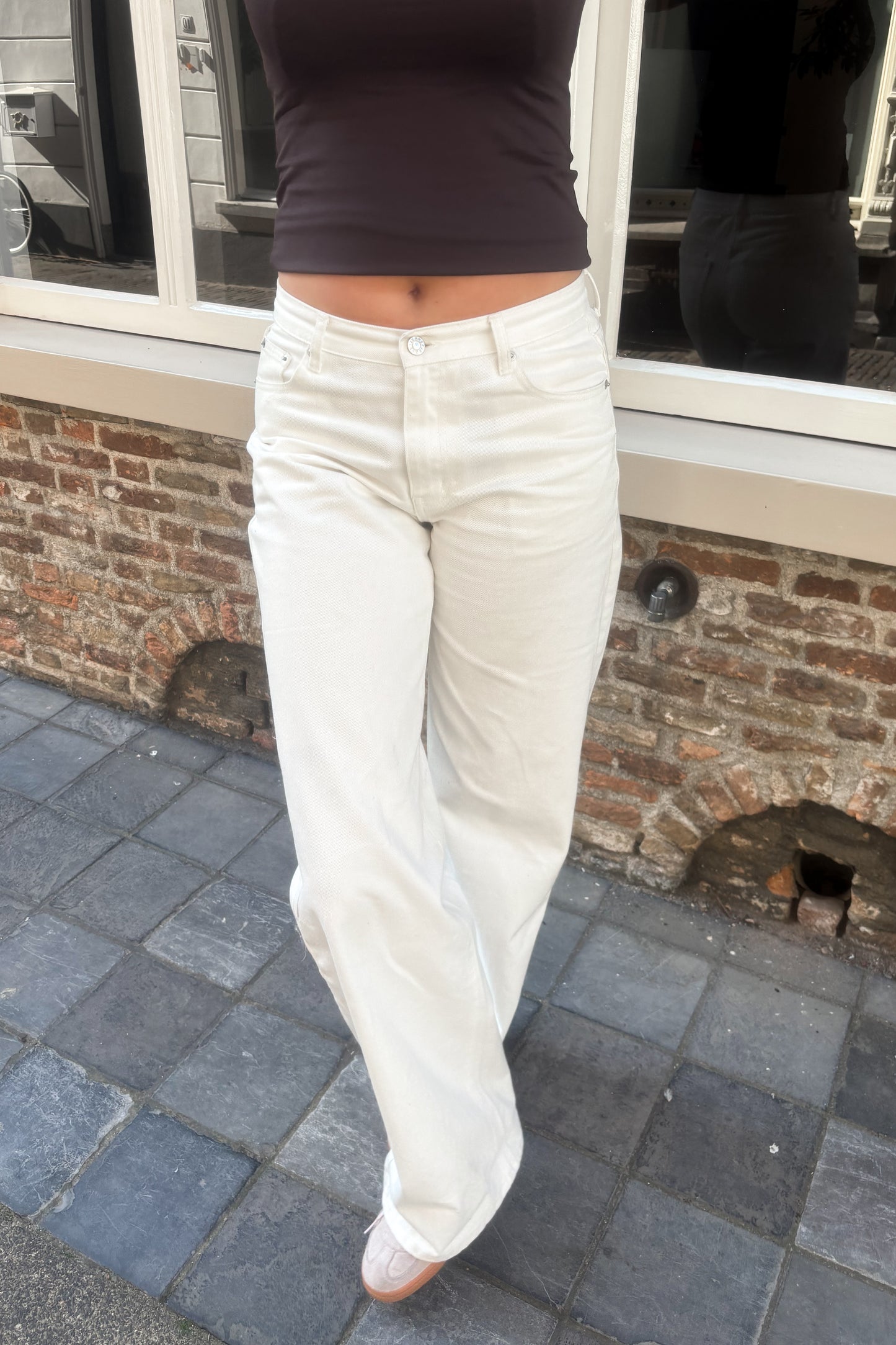 Nola White Jeans Tall