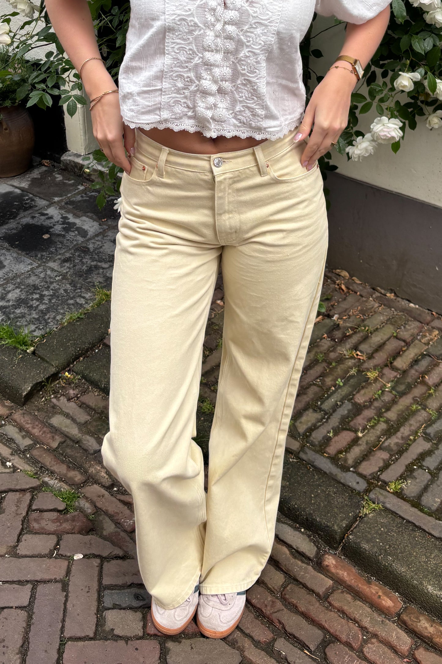 Nola Yellow Jeans Tall