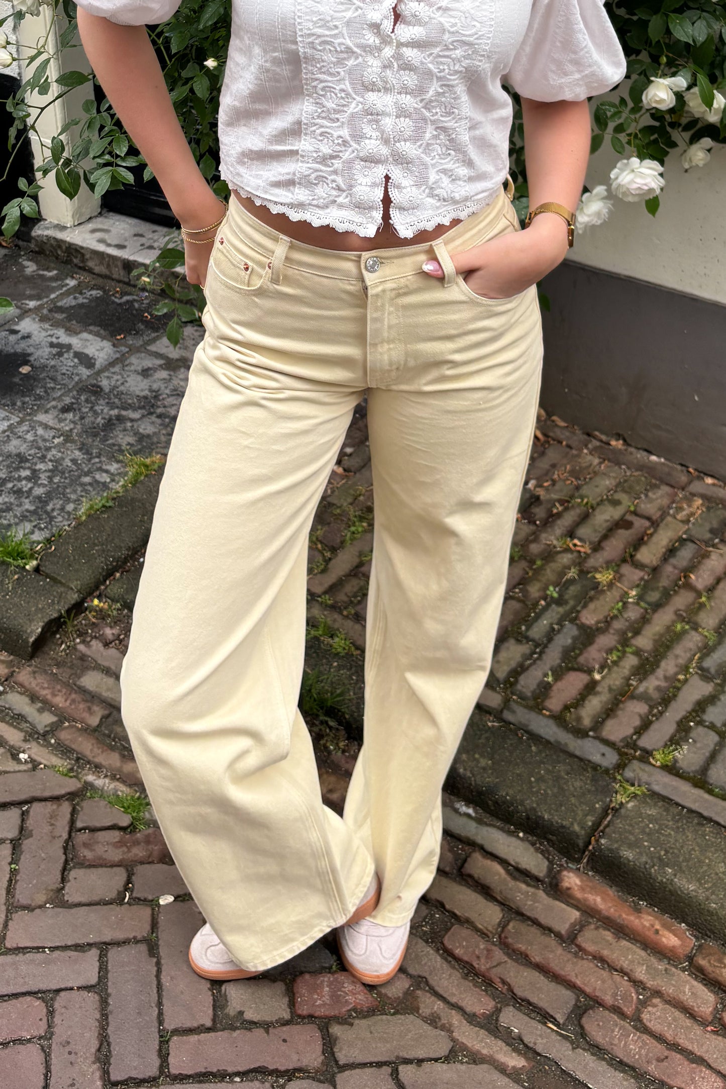 Nola Yellow Jeans Tall