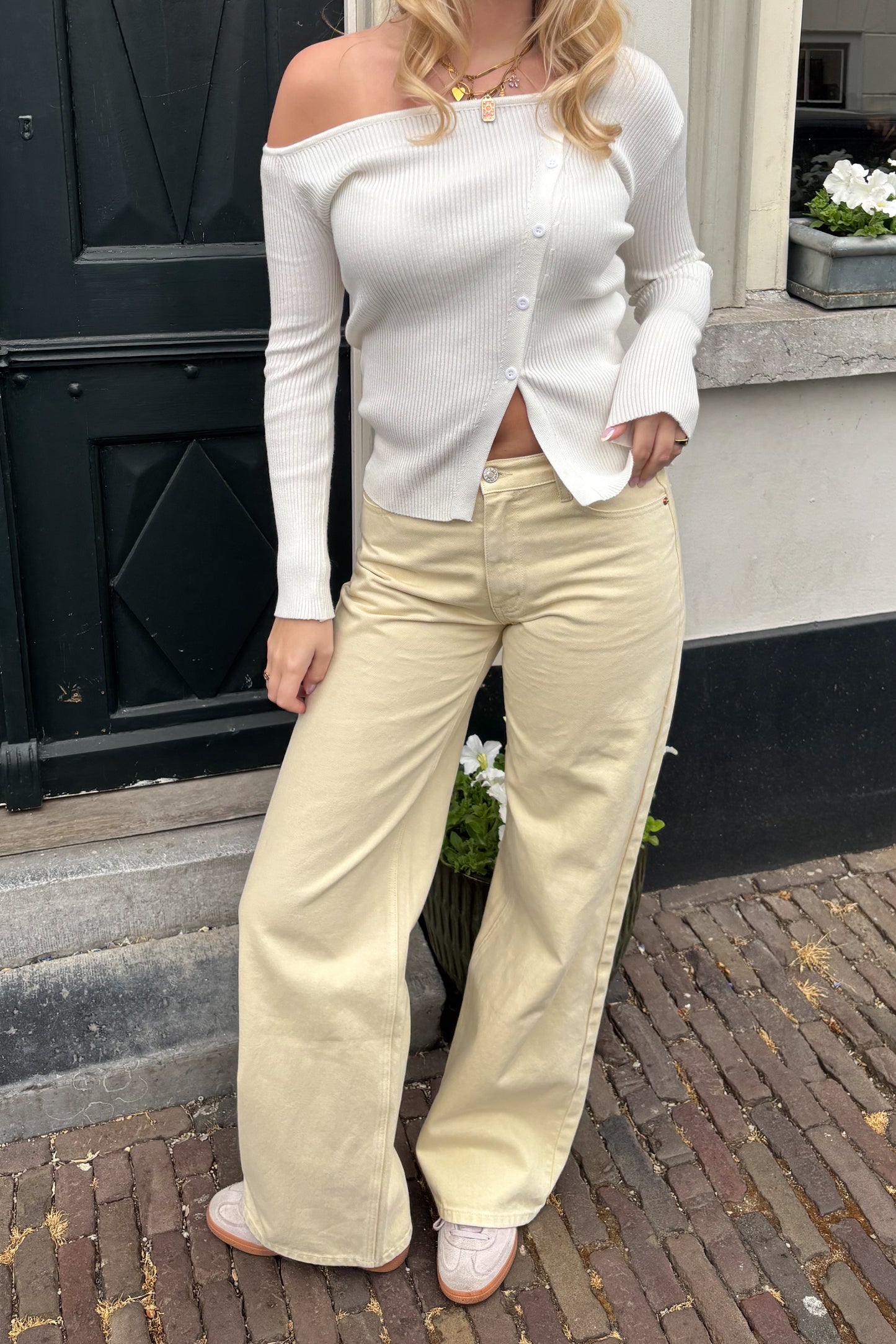 Nola Yellow Jeans Tall