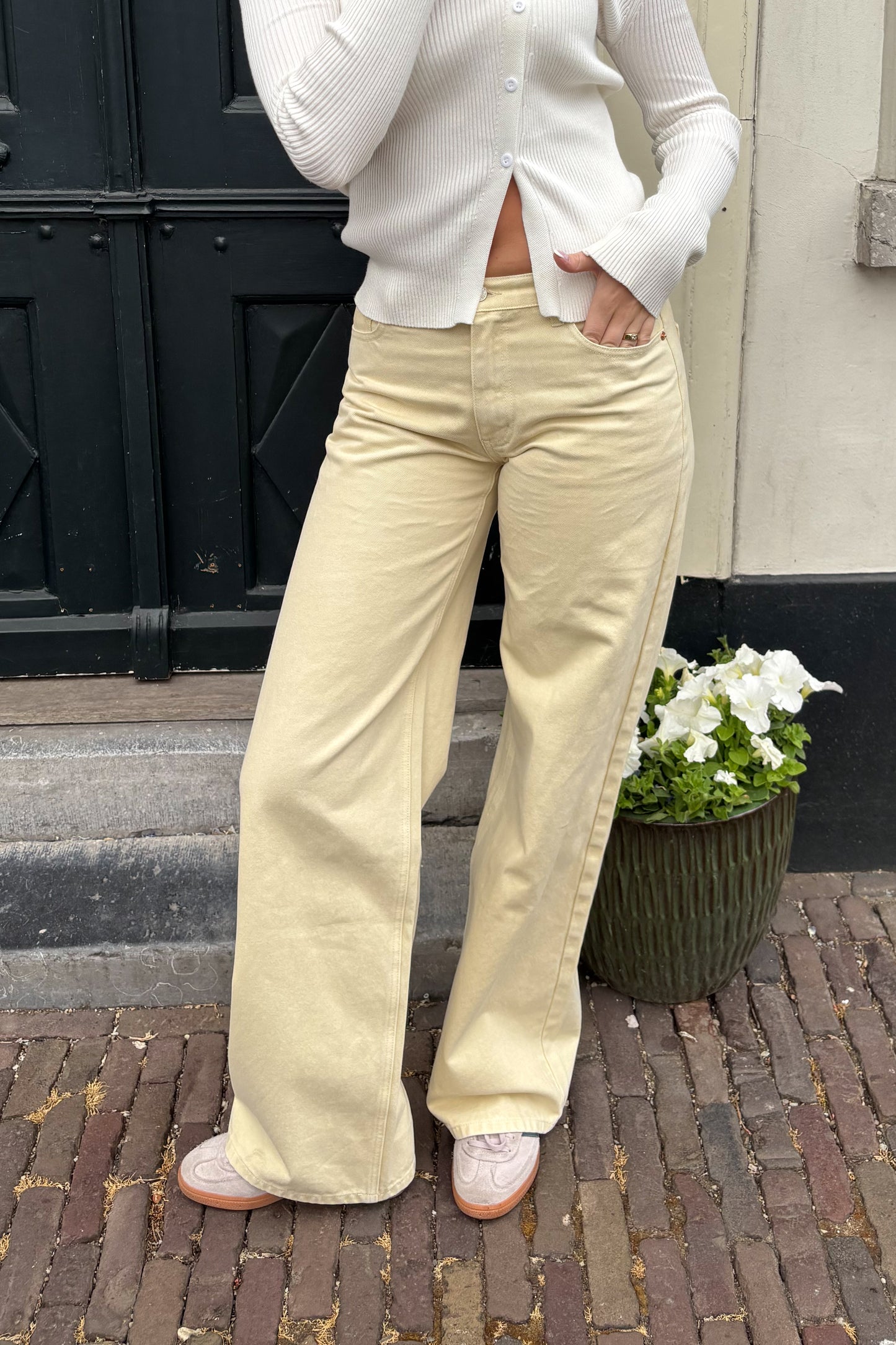 Nola Yellow Jeans Tall