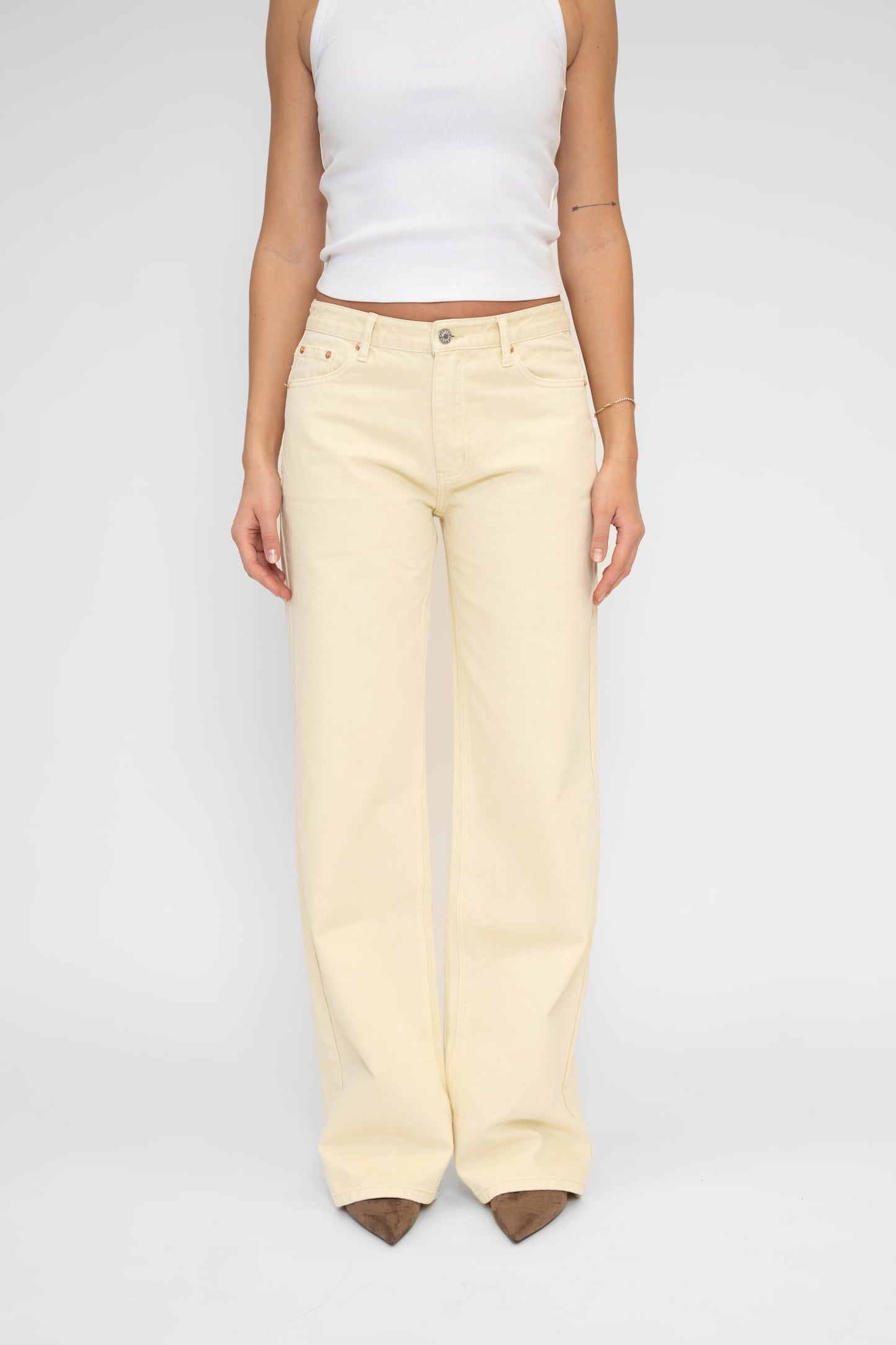 Nola Yellow Jeans Tall