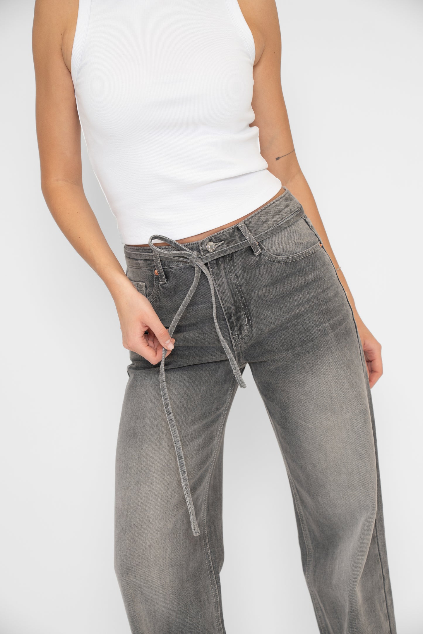 Faye Tie Jeans Tall