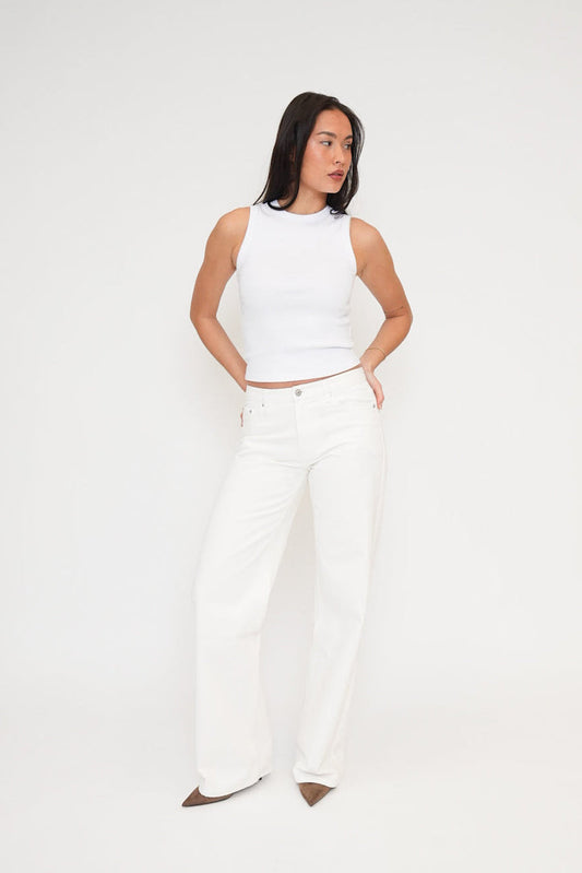 Nola White Jeans Tall